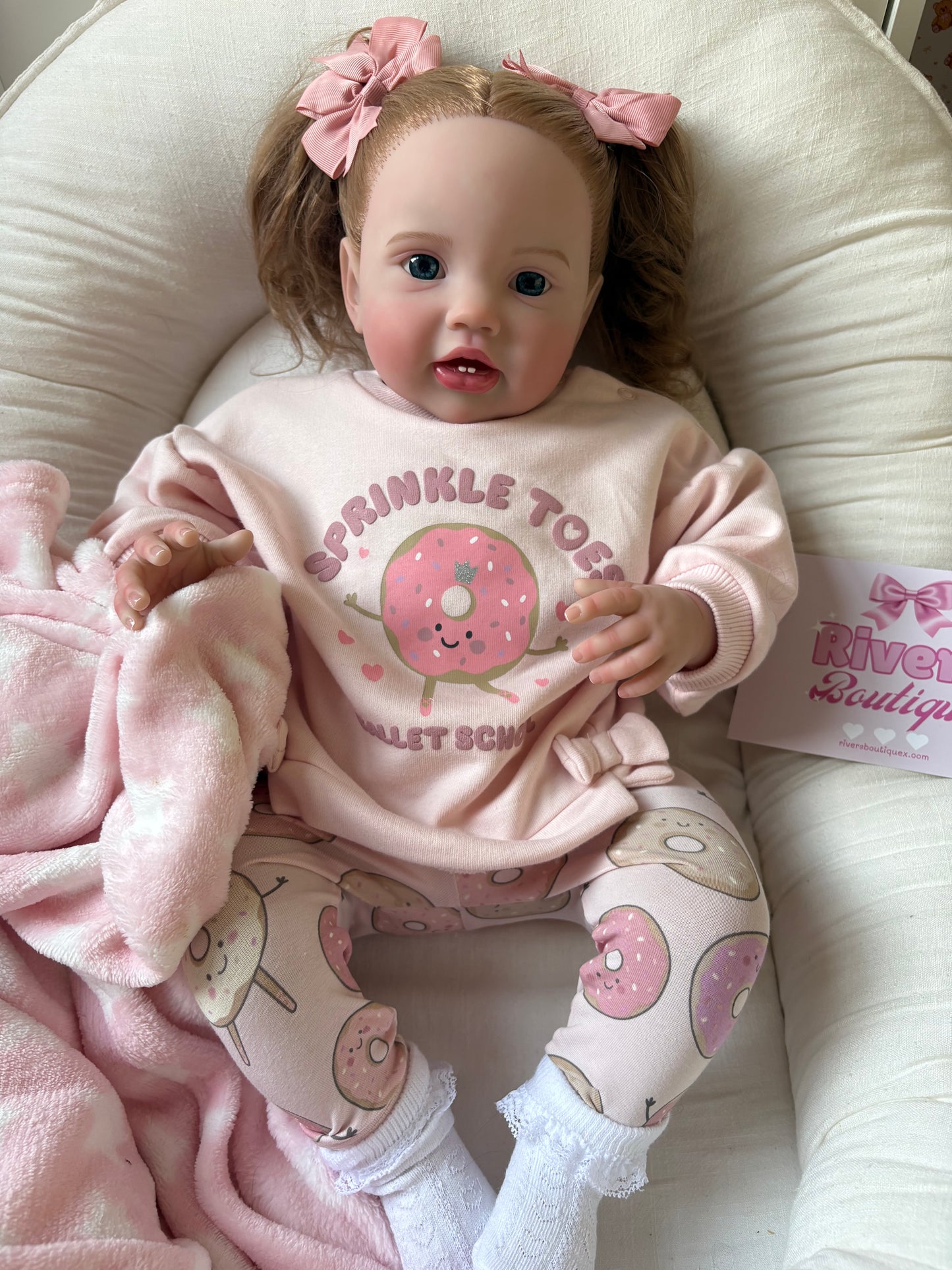Toddler Girl Reborn - Soft Body Weighted