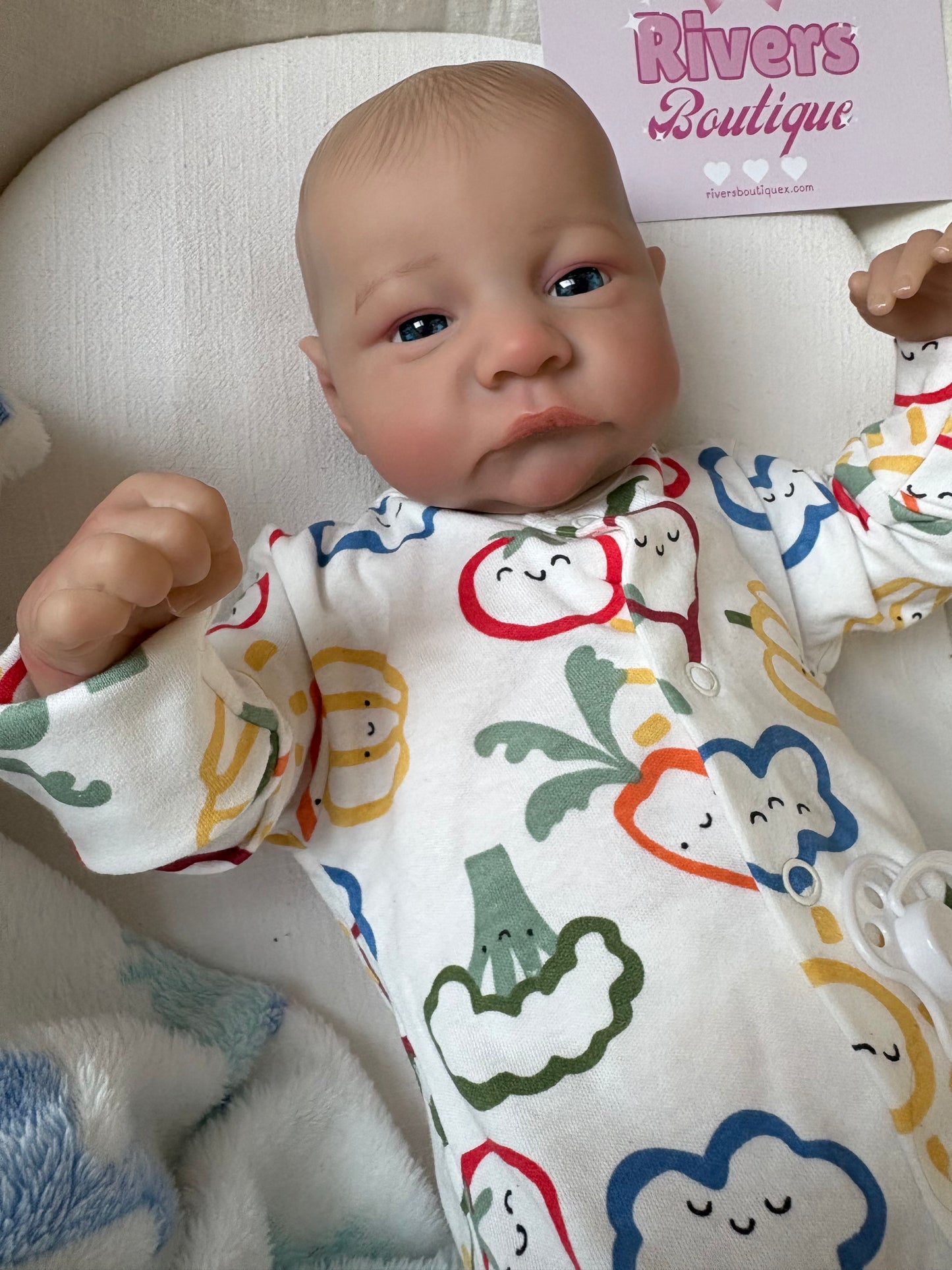 Baby Boy Reborn - Soft Body Weighted