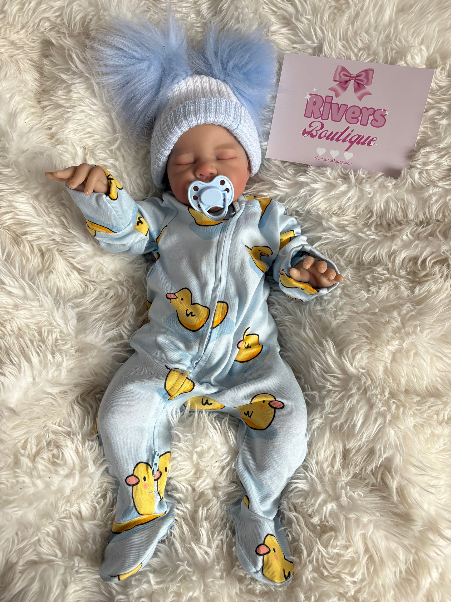 Bebê Menino Reborn - Corpo Macio e Pesado