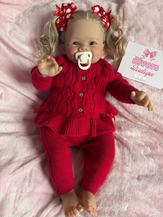 Toddler Girl Reborn - Soft Body Weighted