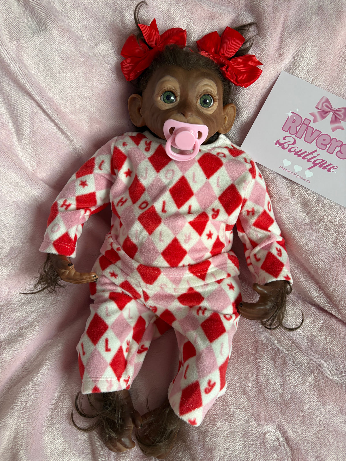 Monkey Baby Reborn Soft Body