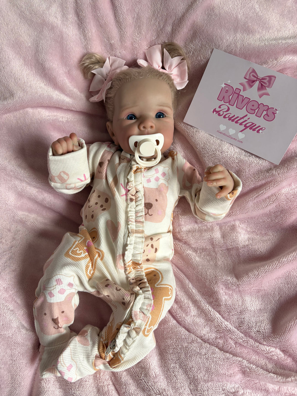 Baby Girl Reborn - Soft Body Weighted