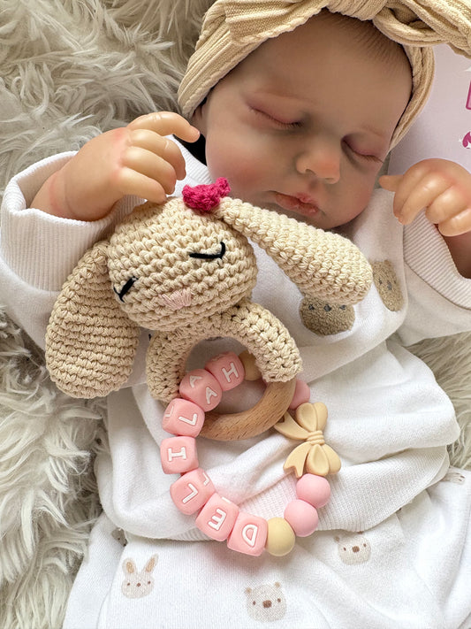 Rattle Teether Personalised