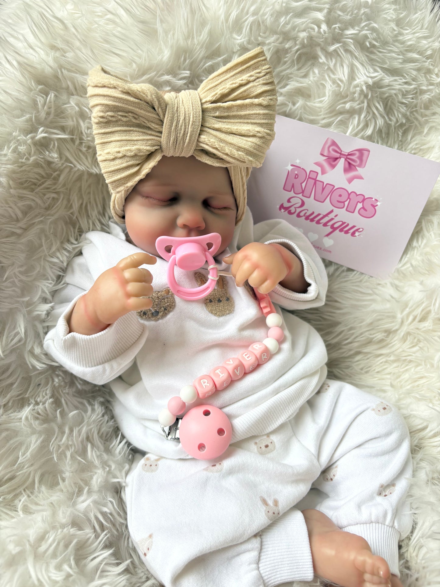 Cable Knit Bow Headband