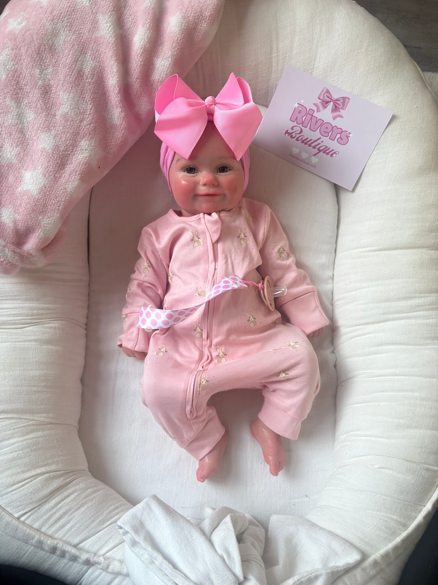 Baby Girl Reborn - Full Silicone