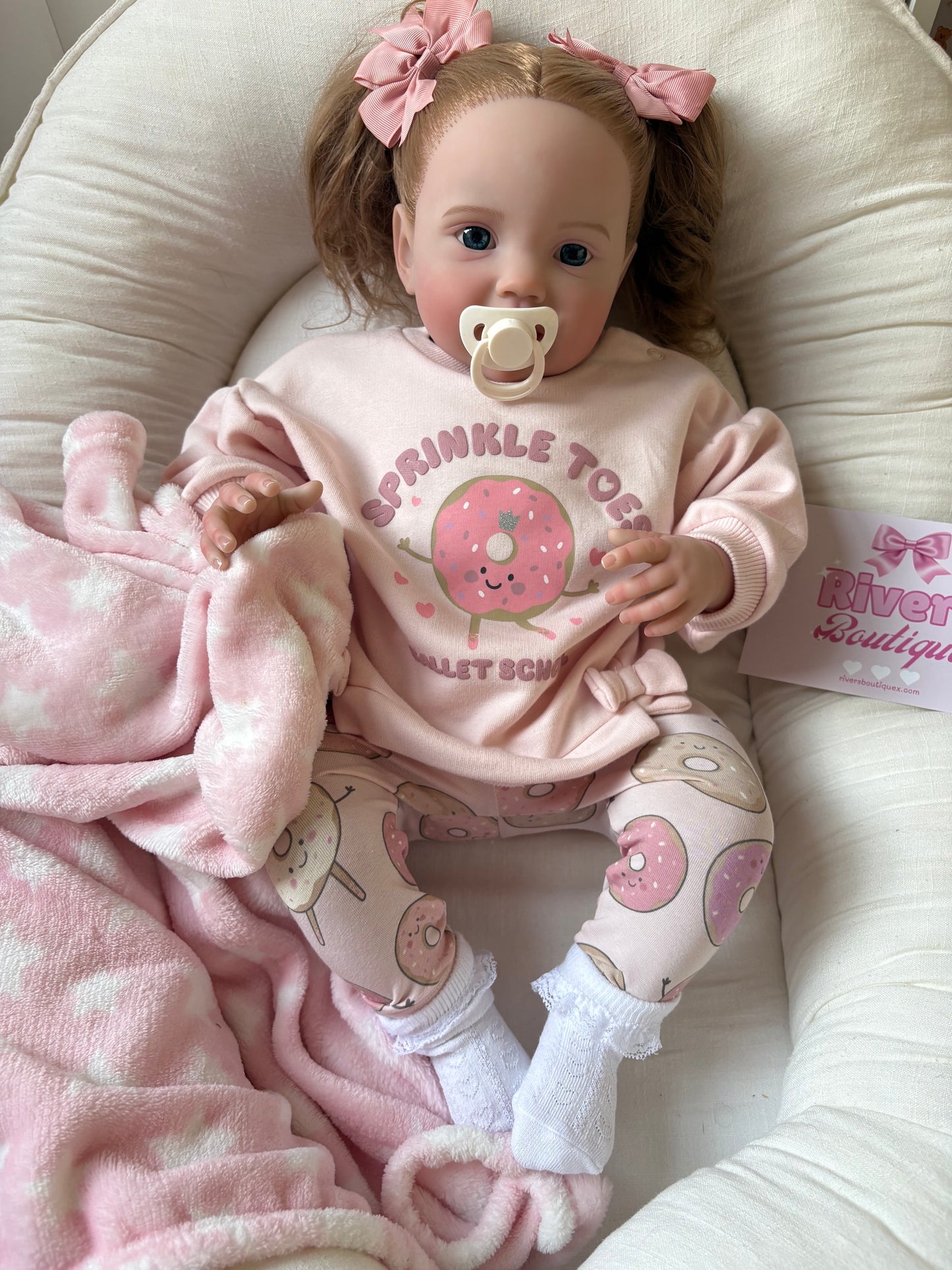 Toddler Girl Reborn - Soft Body Weighted