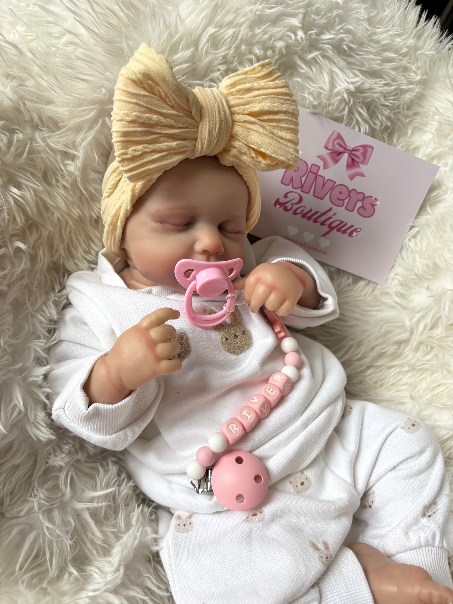 Cable Knit Bow Headband