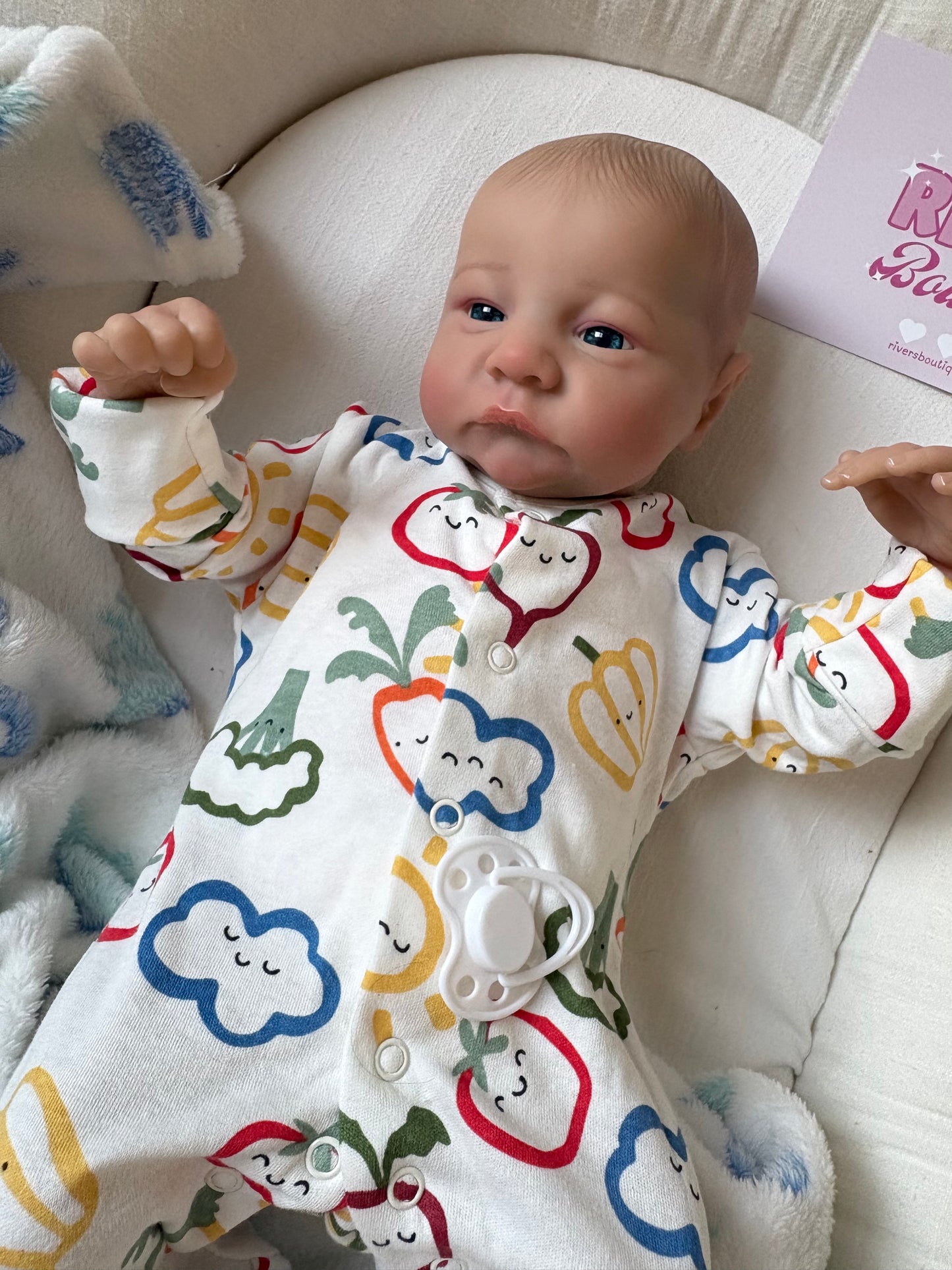 Baby Boy Reborn - Soft Body Weighted