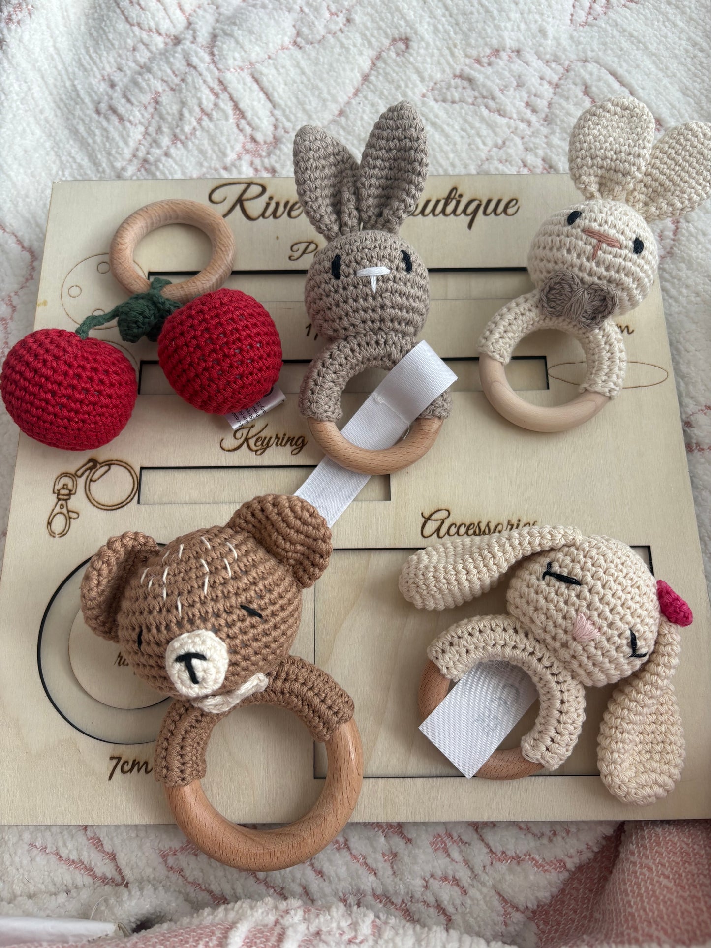 Rattle Teether Personalised