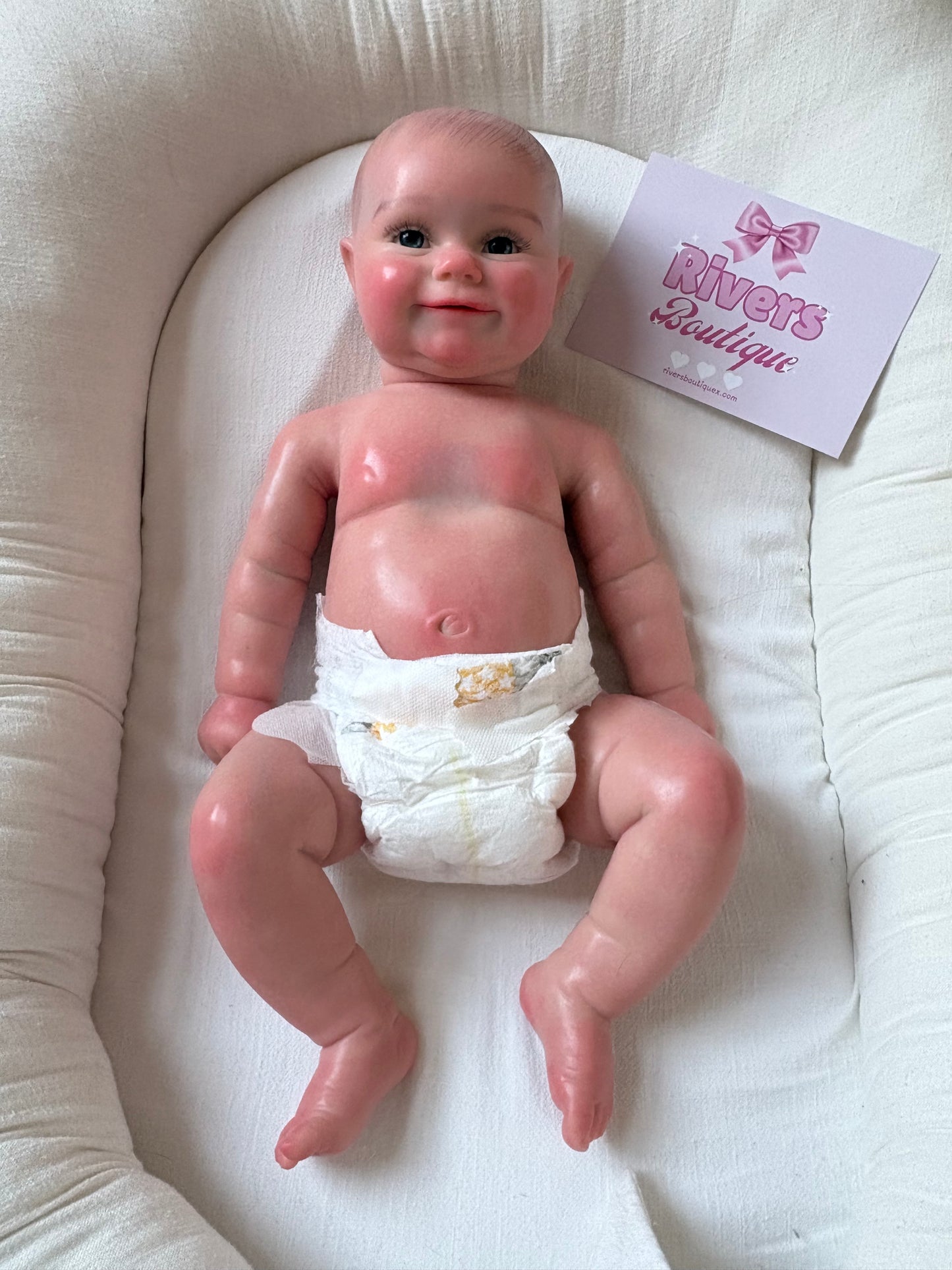 Baby Girl Reborn - Full Silicone