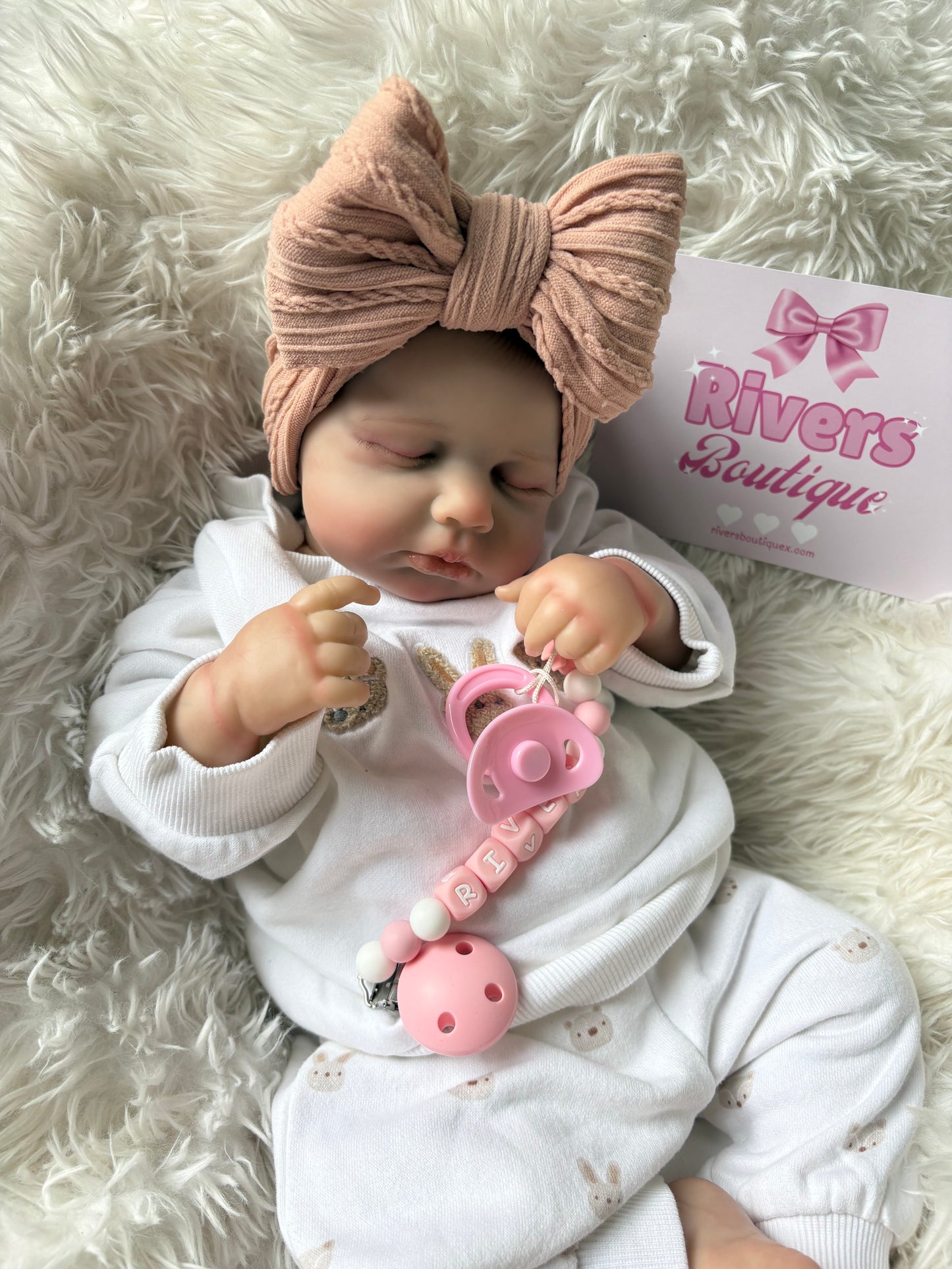 Cable Knit Bow Headband