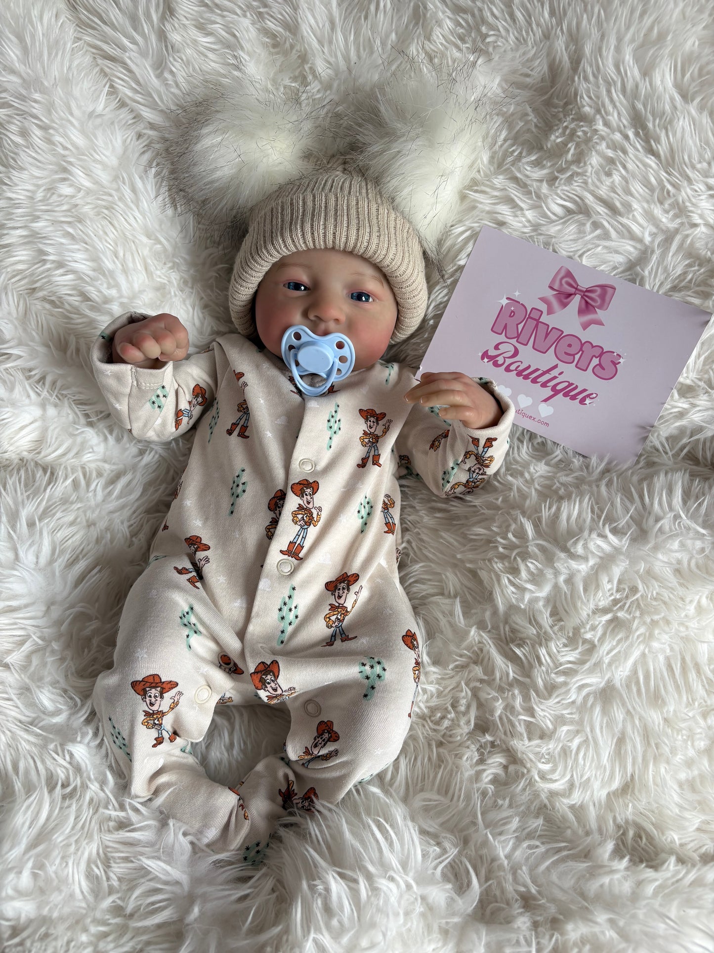 Baby Boy Reborn - Soft Body Weighted