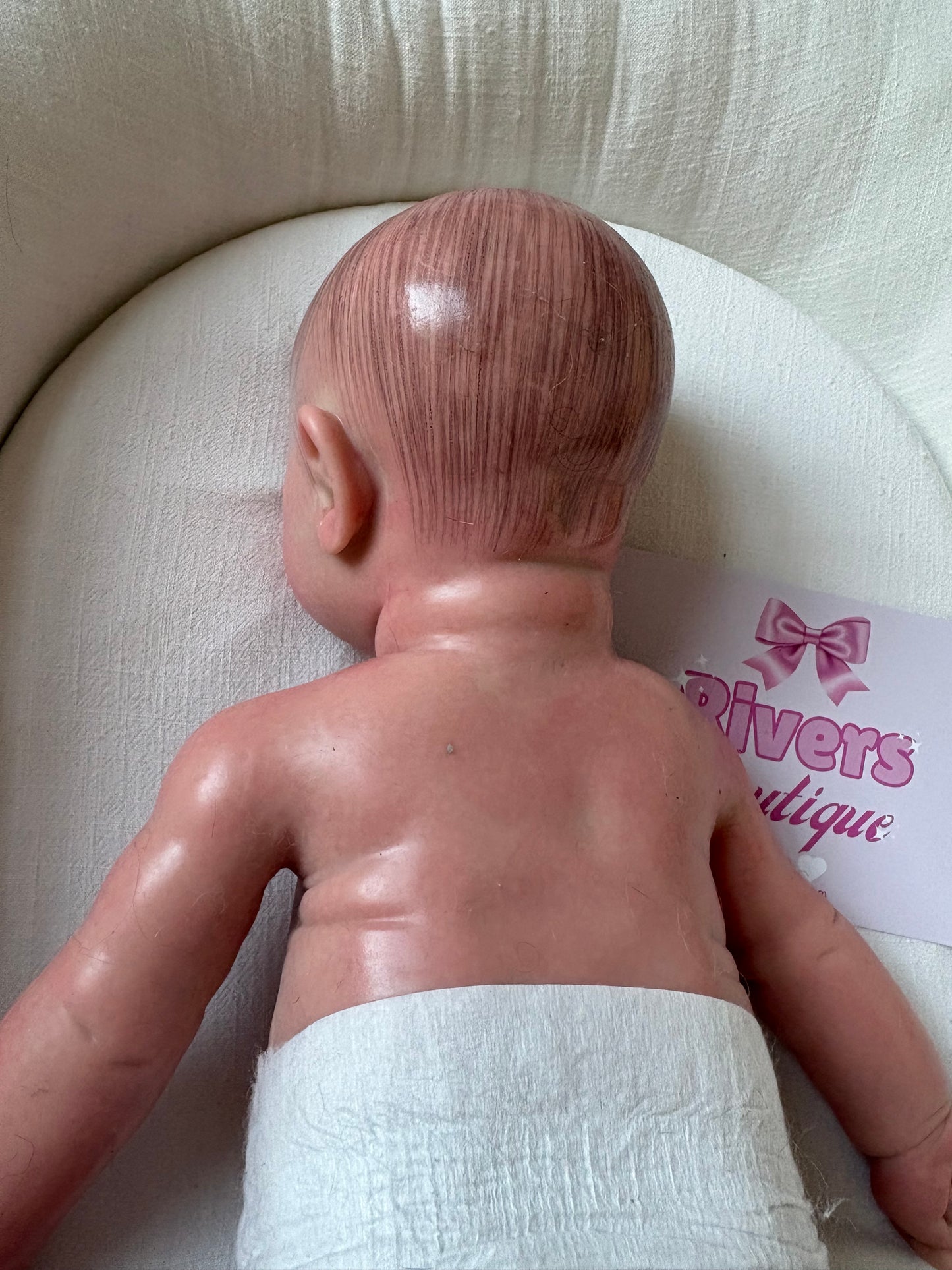 Baby Girl Reborn - Full Silicone