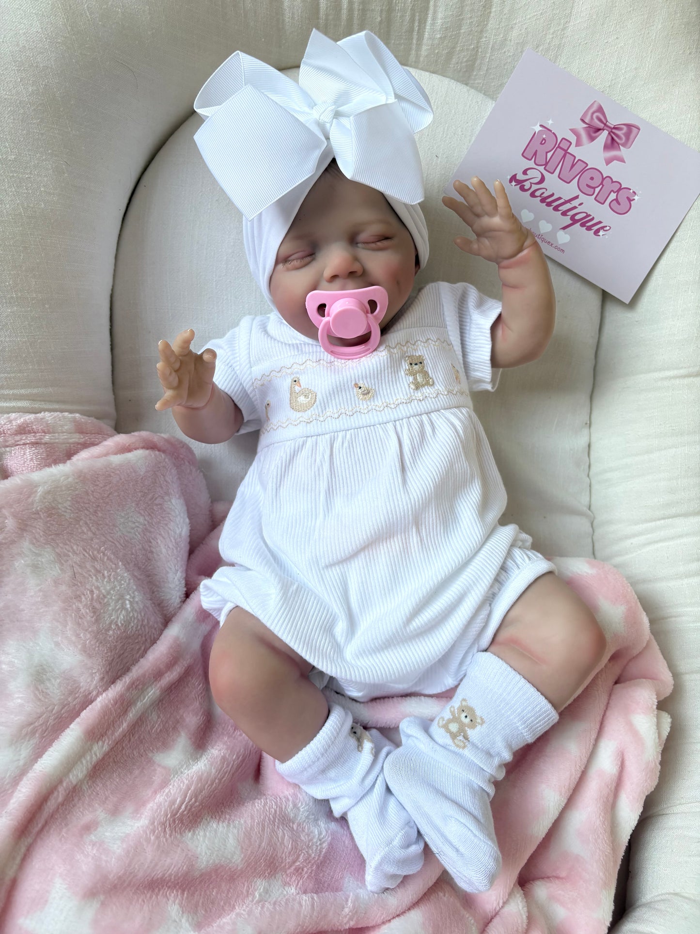 Baby Girl Reborn - Soft Body Weighted