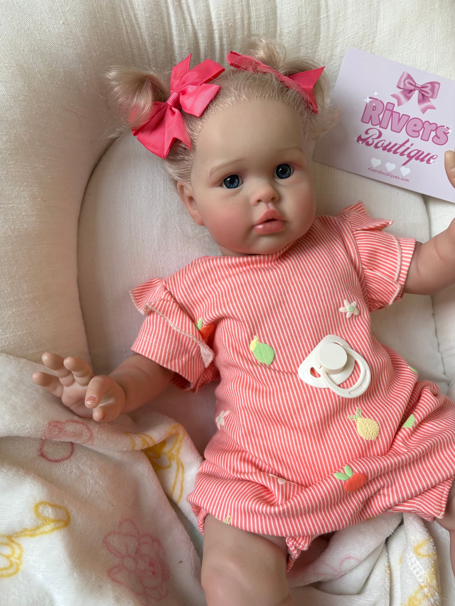 Toddler Girl Reborn - Soft Body Weighted