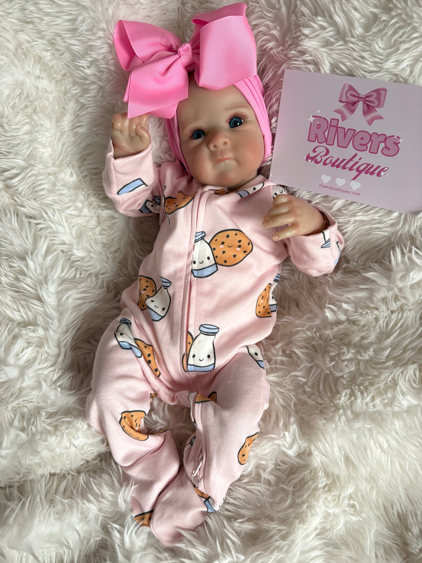 Bebê Menina Reborn - Corpo Macio e Peso