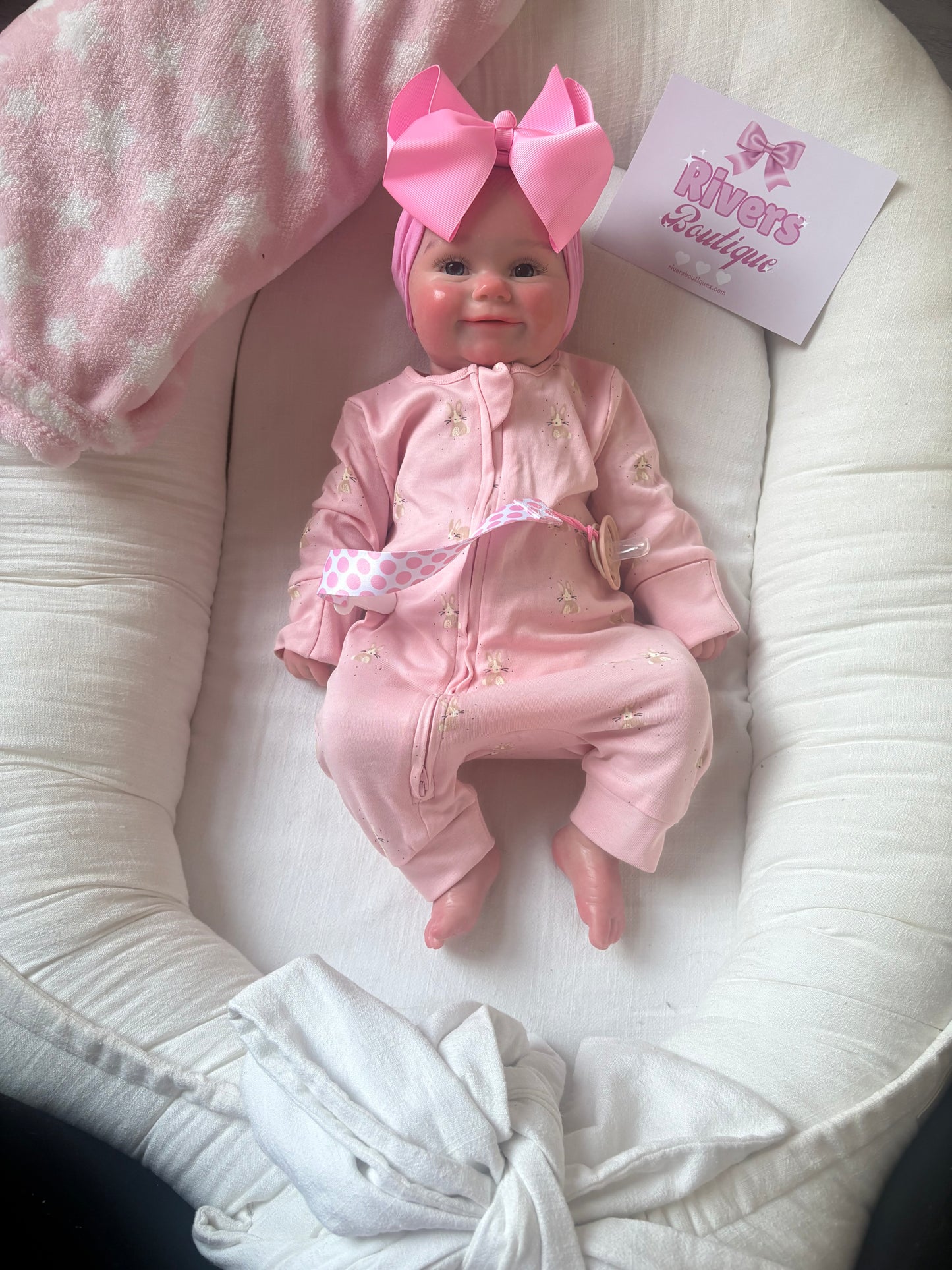 Baby Girl Reborn - Full Silicone