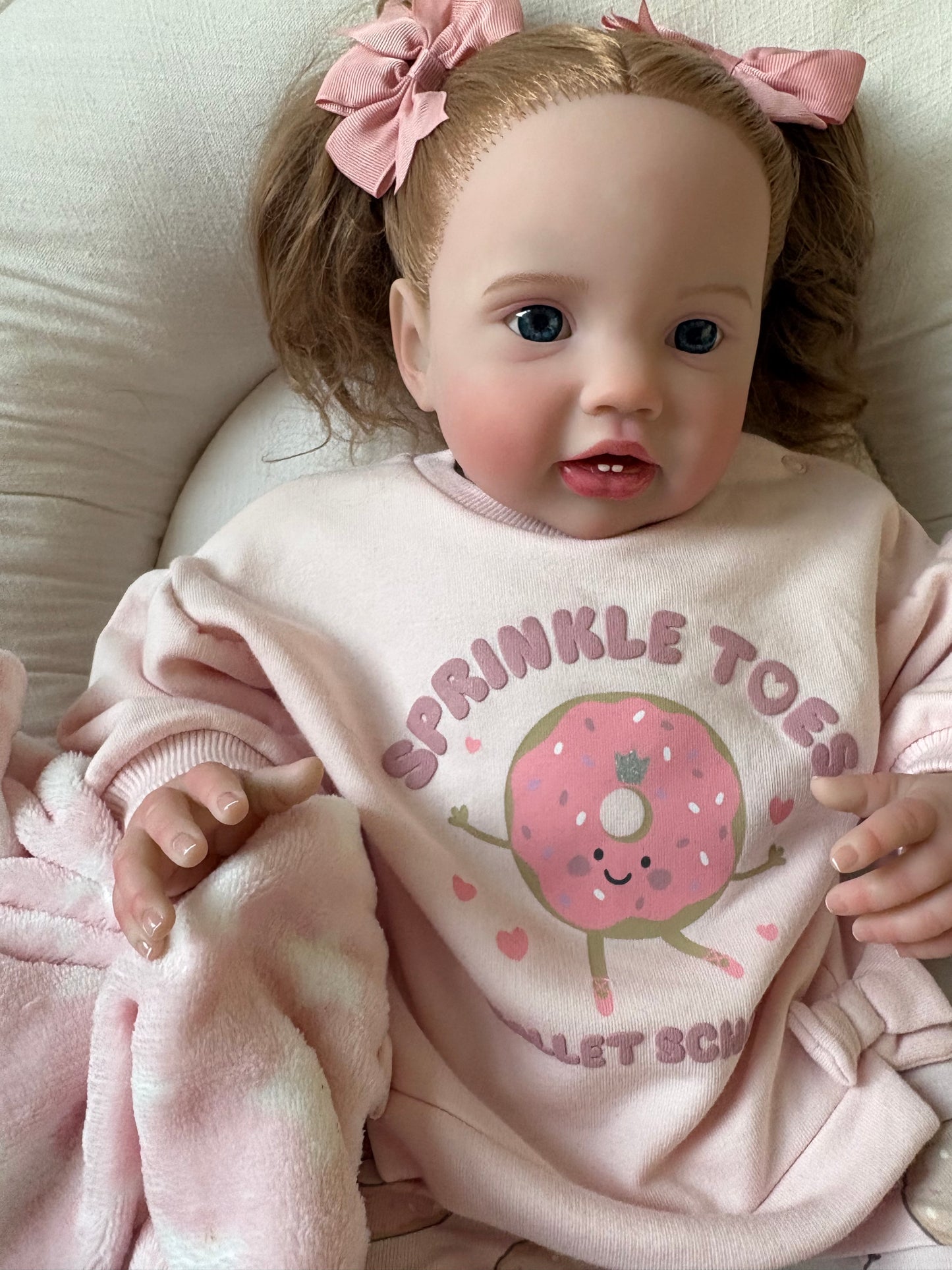 Toddler Girl Reborn - Soft Body Weighted