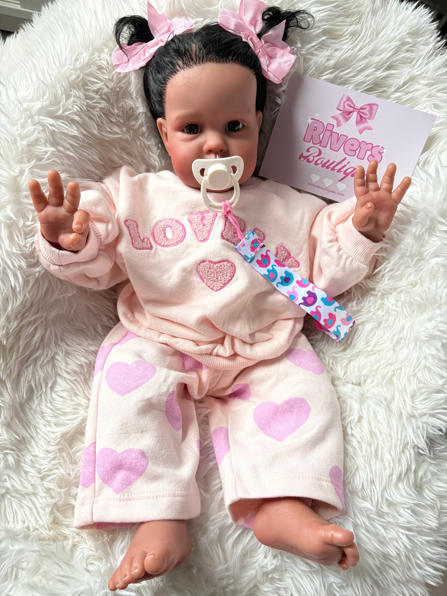 Bebê Menina Reborn - Corpo Macio e Peso
