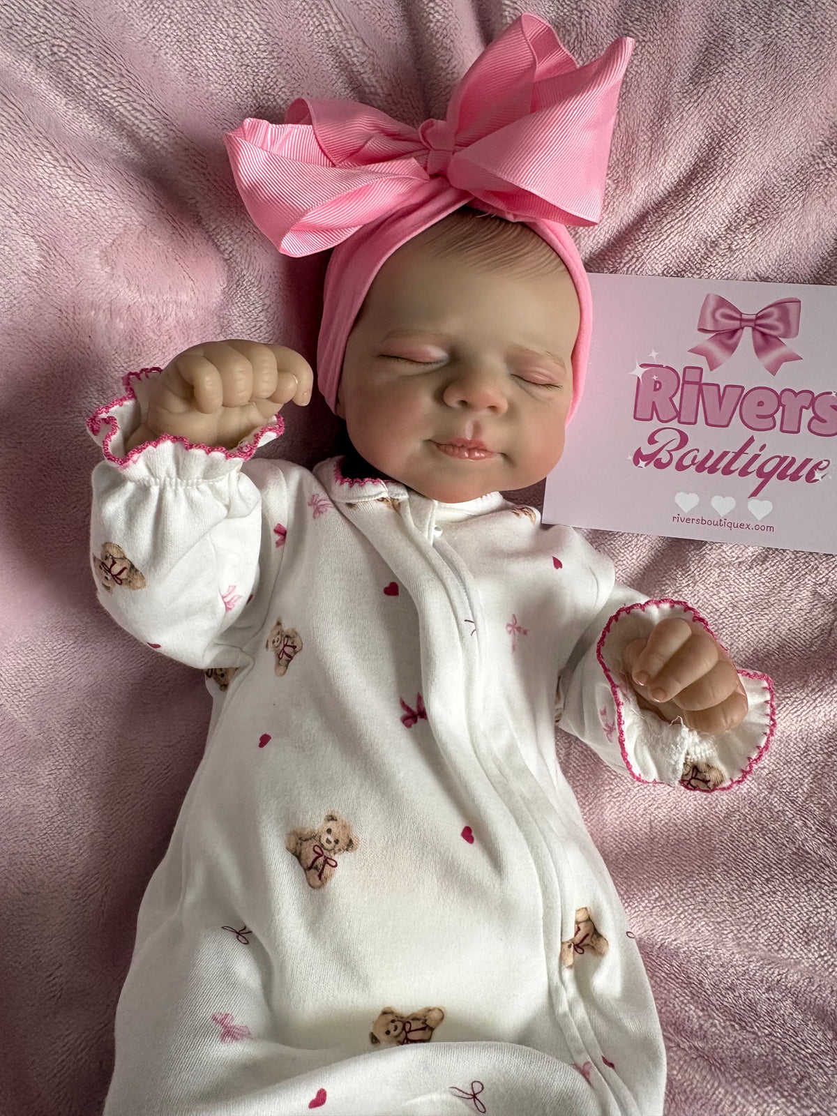 Bebê Menina Reborn - Corpo Macio e Peso