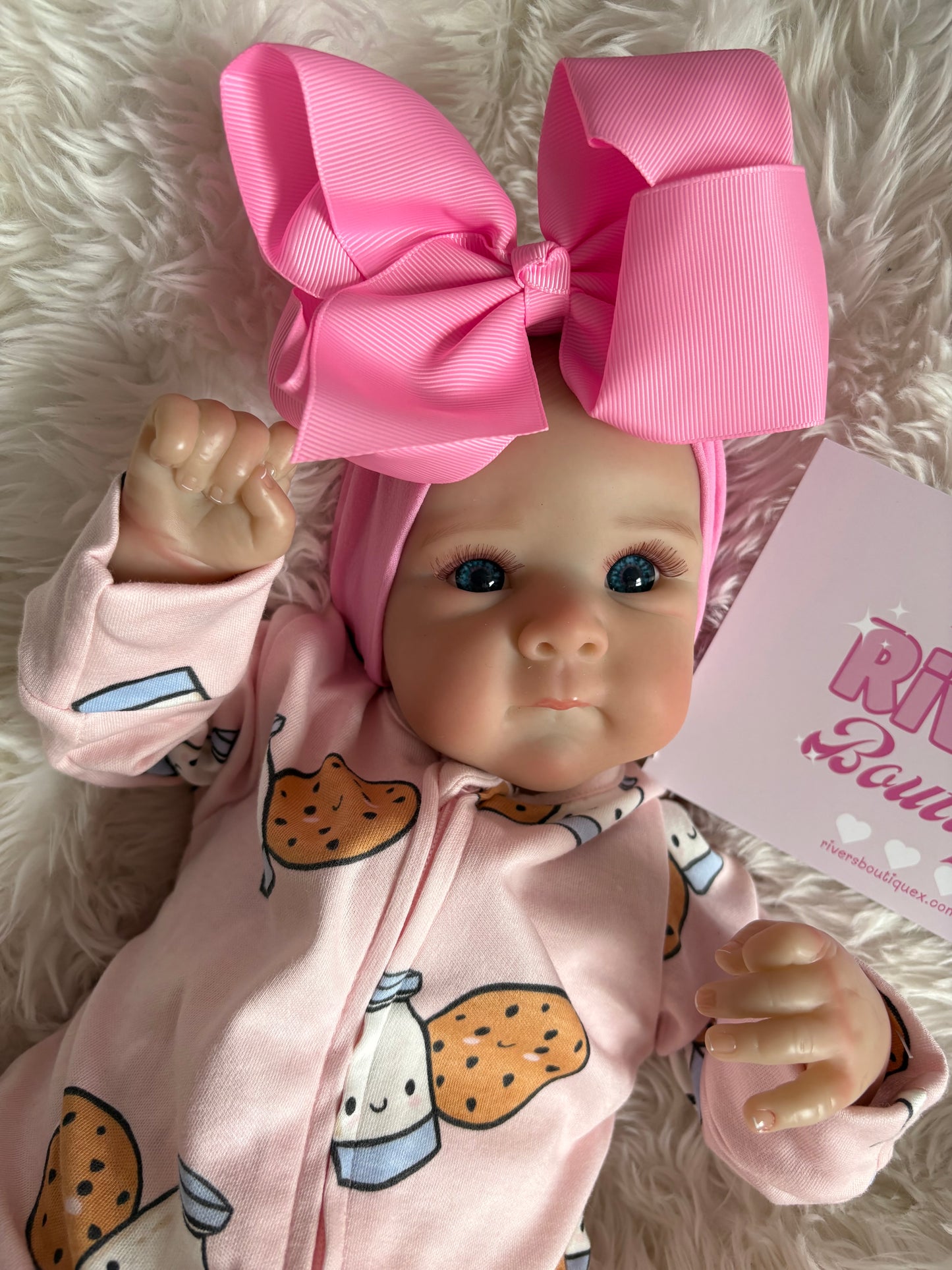 Bebê Menina Reborn - Corpo Macio e Peso