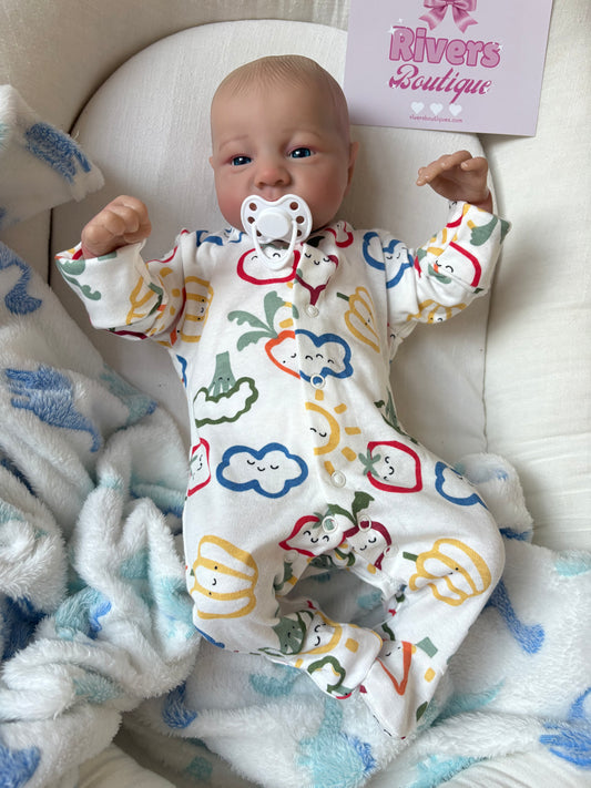 Baby Boy Reborn - Soft Body Weighted