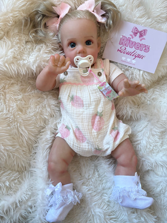 Toddler Girl Reborn - Soft Body Weighted