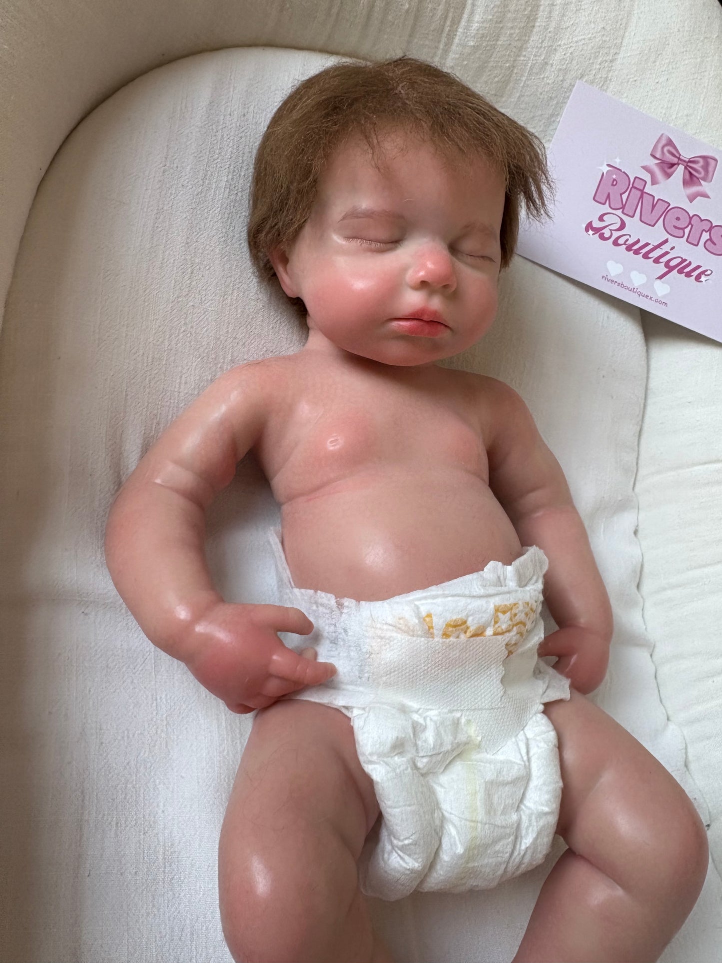 Baby Boy Reborn - Full Silicone