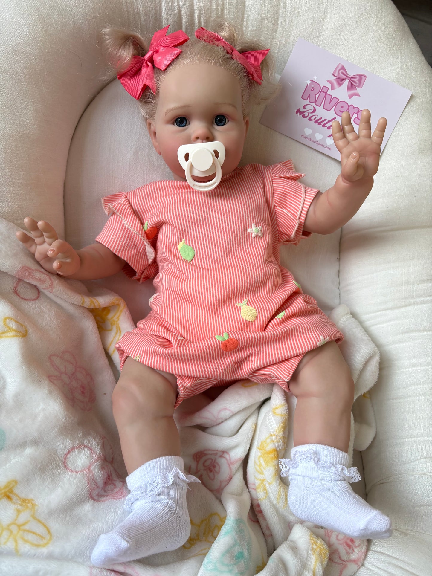 Toddler Girl Reborn - Soft Body Weighted