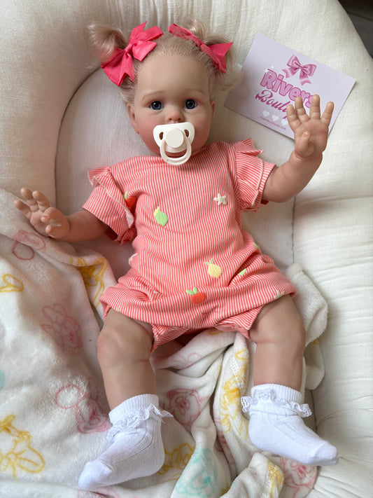 Toddler Girl Reborn - Soft Body Weighted
