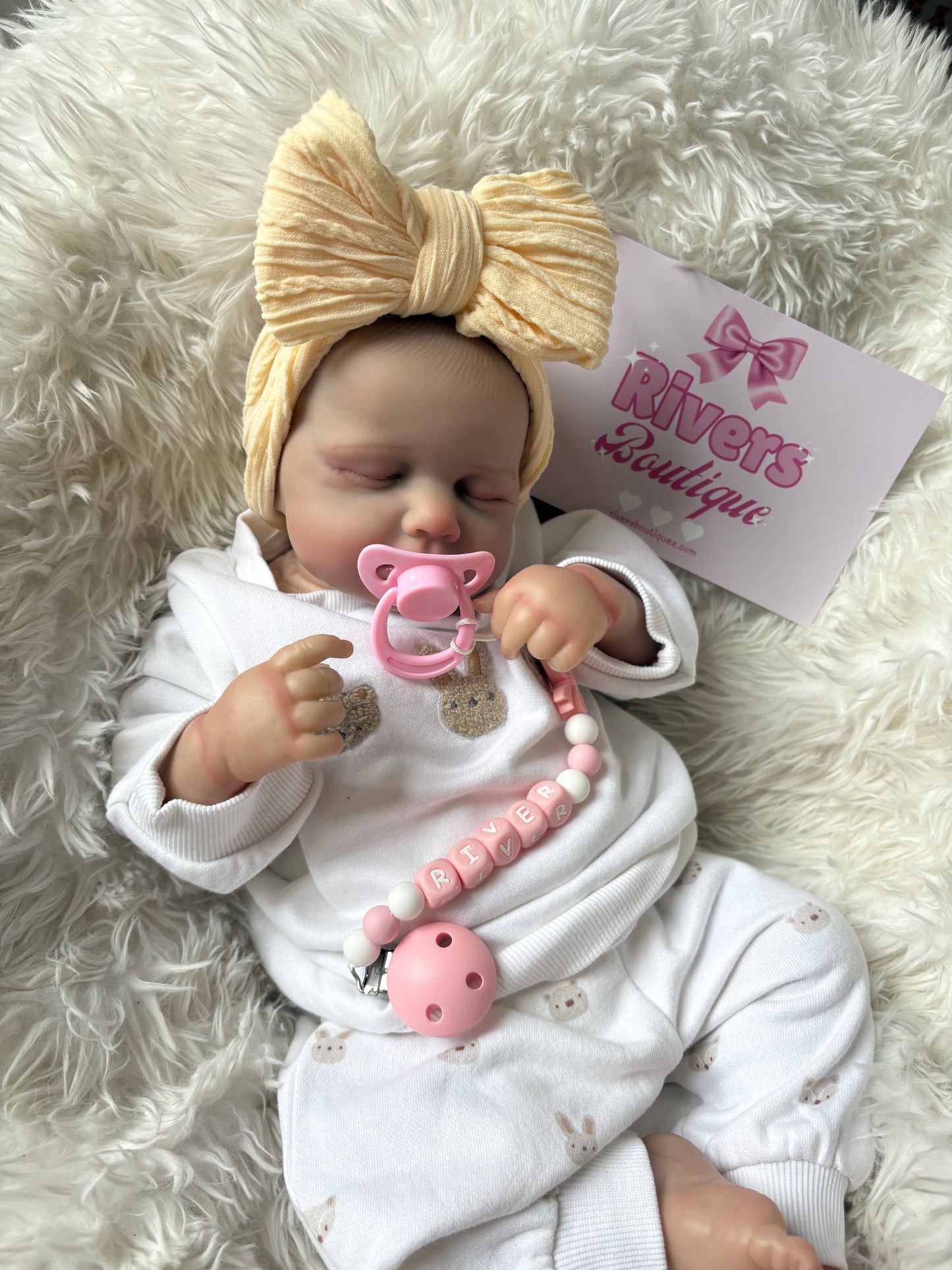 Cable Knit Bow Headband