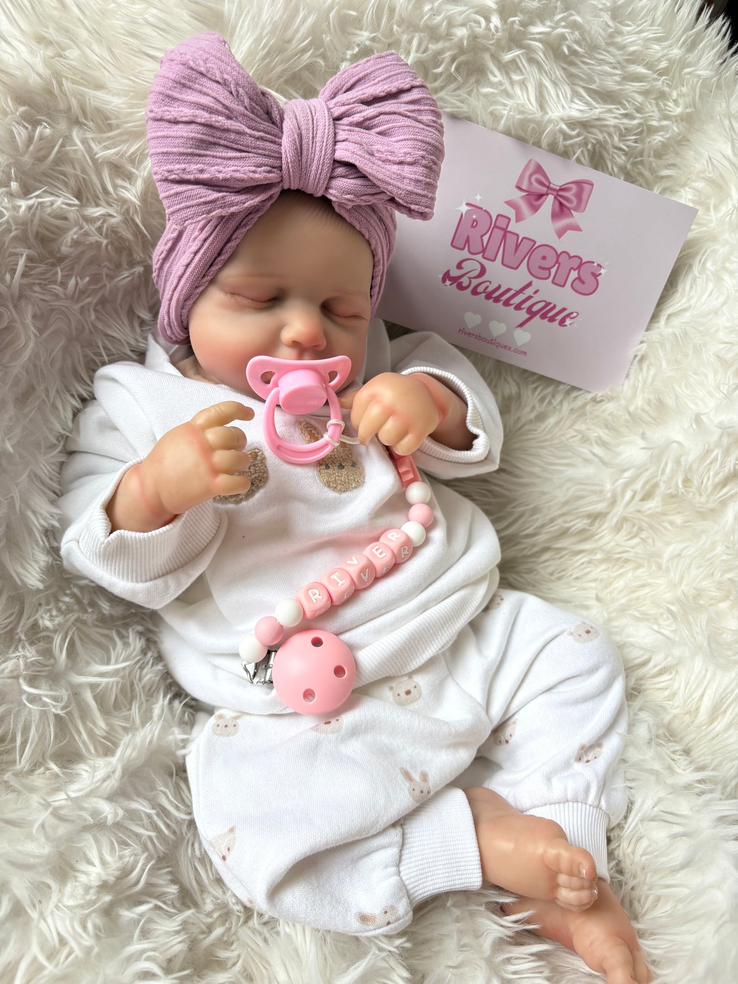 Cable Knit Bow Headband