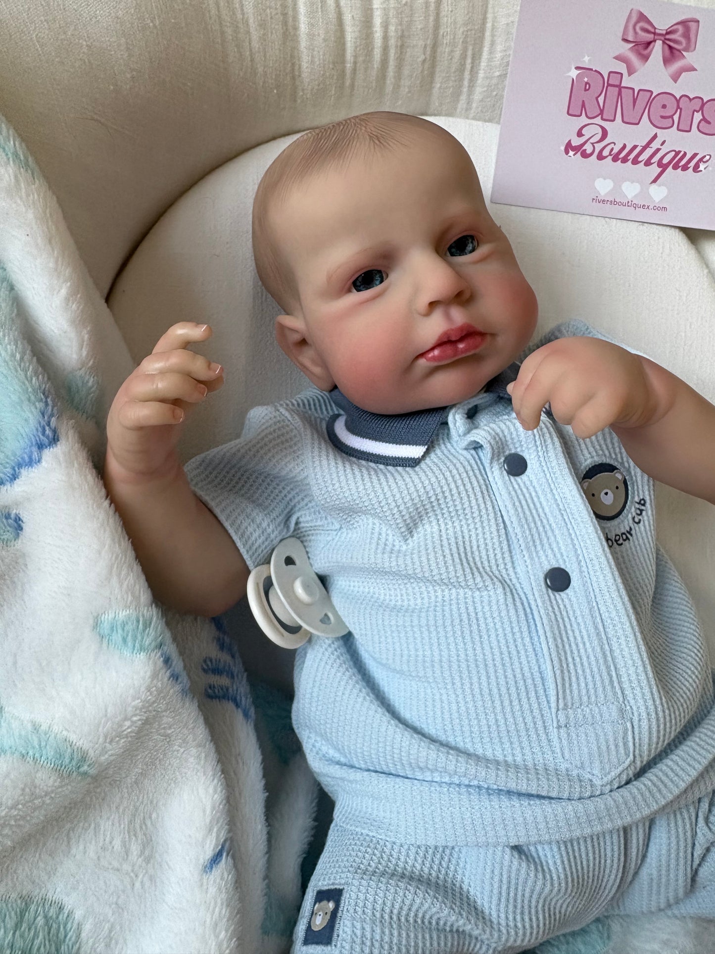 Baby Boy Reborn - Soft Body Weighted