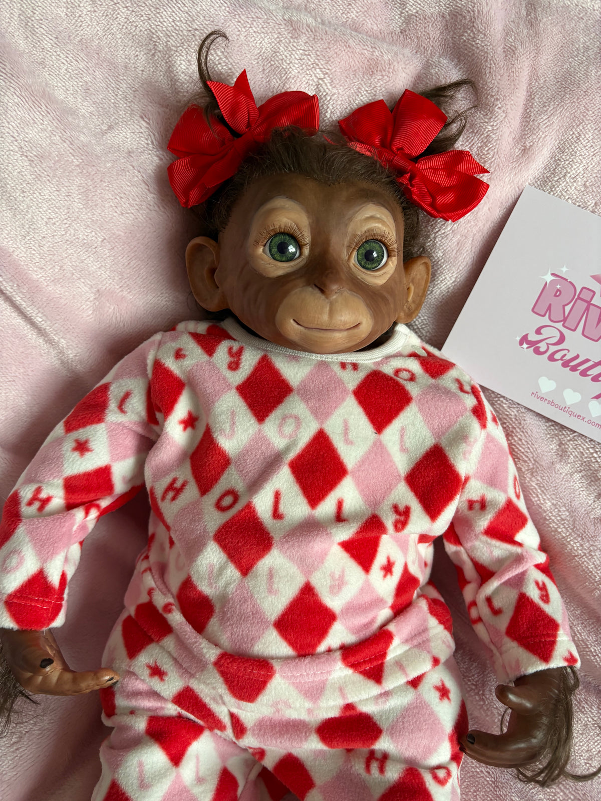 Monkey Baby Reborn Soft Body