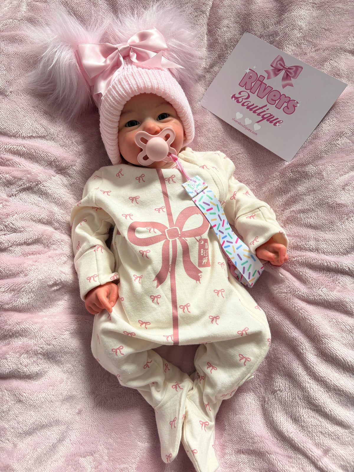 Baby Girl Reborn - Full Silicone