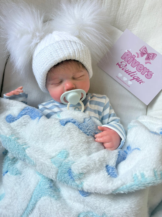 Baby Boy Reborn - Full Silicone